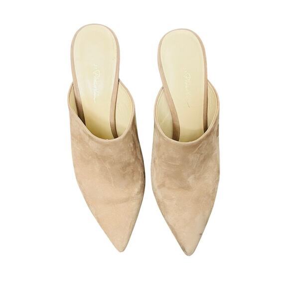 3.1 Phillip Lim Shoes - 3.1 Phillip Liam Mocha Martini Suede Mule. Pointed Toe. EU Size 39